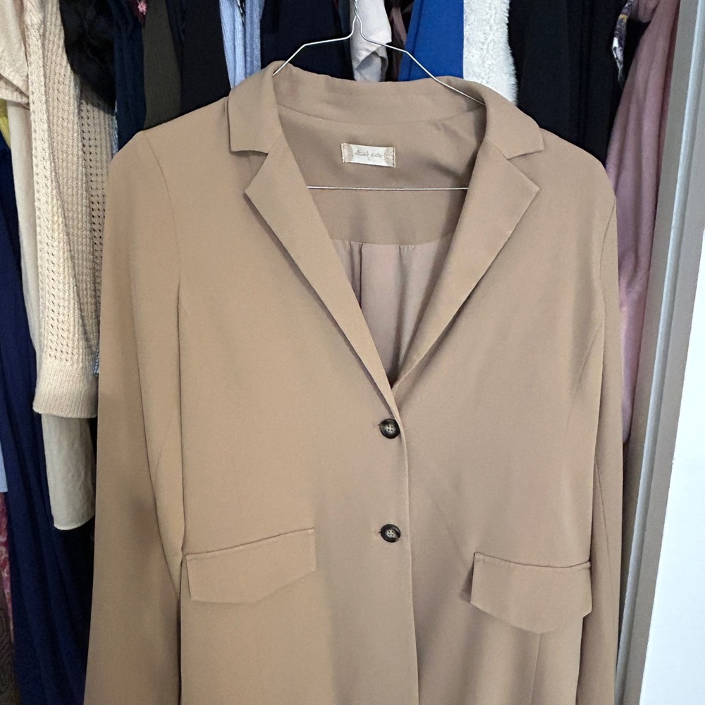 Elegant Beige Women's Blazer from Altar’d State